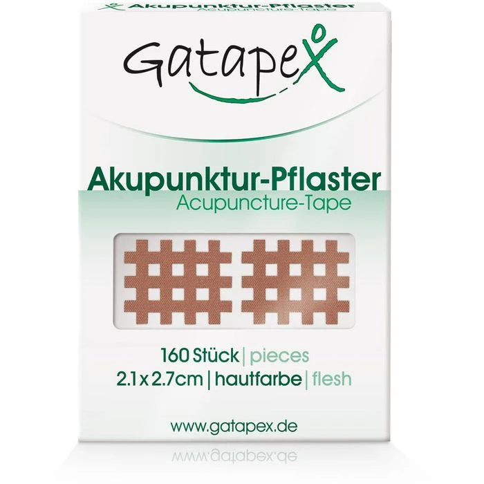 Gatapex Gittertape Akupunktur-Pflaster, Typ A, 2,7 X 2,1cm, Größe S, Hautfarben, 160 Strips – Bild 5