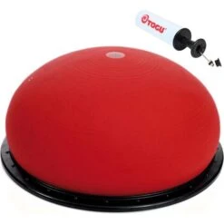 Togu Balance-Ball Jumper Pro, Mit Trampolineffekt, Ø 52 Cm, Rot