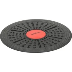 Bad-Company Balance-Board Fitness Brett, Ø 41 Cm, Schwarz-rot