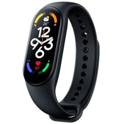 Xiaomi Fitness-Tracker Mi Band 7 Schwarz, Puls- Und SpO2-Messung, AMOLED, Wasserdicht