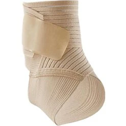 3M FUTURO Fußbandage 47874, Sprunggelenk, Für Rechts & Links, Beige, Größe S