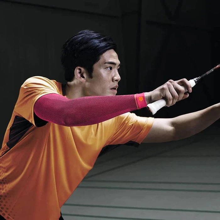 Bauerfeind Armling Sports Compression Sleeves Arm, Gr. XL (x-lang), Pink, Beidseitig Tragbar, 2 Stück – Bild 4