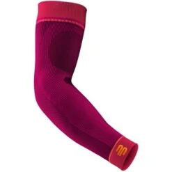 Bauerfeind Armling Sports Compression Sleeves Arm, Gr. XL (x-lang), Pink, Beidseitig Tragbar, 2 Stück