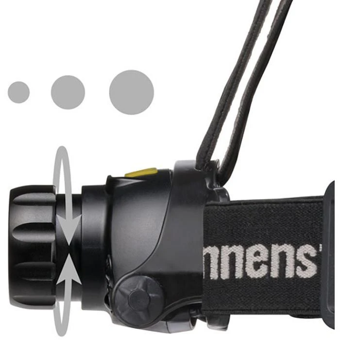 Brennenstuhl Stirnlampe LuxPremium SL 400 AF LED, 400 Lumen, USB, Akku, Rück-/Rotlicht, Wasserdicht – Bild 4