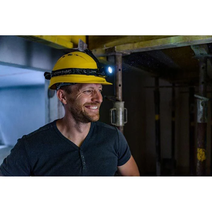 Brennenstuhl Stirnlampe LuxPremium SL 400 AF LED, 400 Lumen, USB, Akku, Rück-/Rotlicht, Wasserdicht – Bild 2