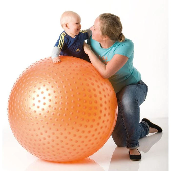 Togu Gymnastikball Theragym Ball ABS Senso, 85cm, Belastbar Bis 250kg, Orange – Bild 2