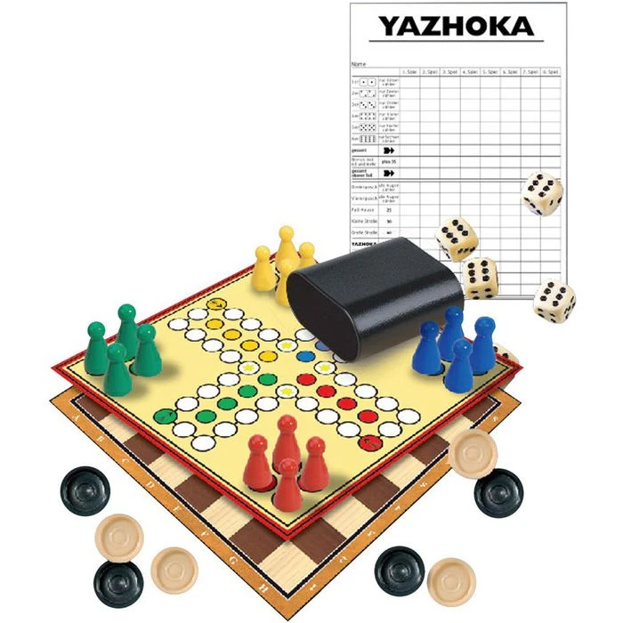 Idena Brettspiel 40216 Spielesammlung 99 Spiele, In Tinbox, Ab 6 Jahre, 1-8 Spieler – Bild 2