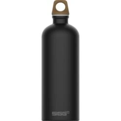 SIGG Trinkflasche Traveller MyPlanet Direction, 1 L, Aluminium, Schwarz