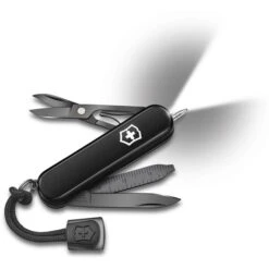Victorinox Taschenmesser Signature Lite Onyx Black, 0.6226.31P, Schwarz, 8 Funktionen